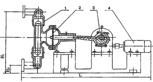 电动隔膜泵的结构图