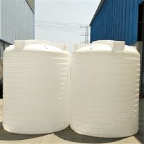 白银5吨塑料桶 5000升立式防腐蚀耐酸碱塑料储罐 厂家批发