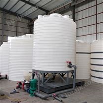 西安10吨锥底加厚塑料水箱 滚塑一次成型塑料大桶 