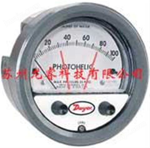 Dwyer3000MR 3000MRS系列Photohelic带限位控制的微压差表