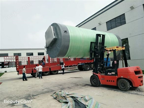 安徽滁州——运行简单一体化预制泵站