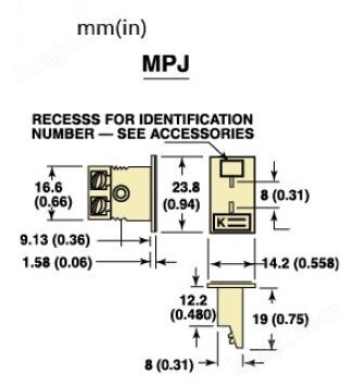 MPJ-(*)-F面板式热电偶插座|美国omega嵌入式热电偶插座